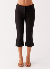 Rue Capri Pants - Black