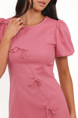 Ruthie Mini Dress - Rose
