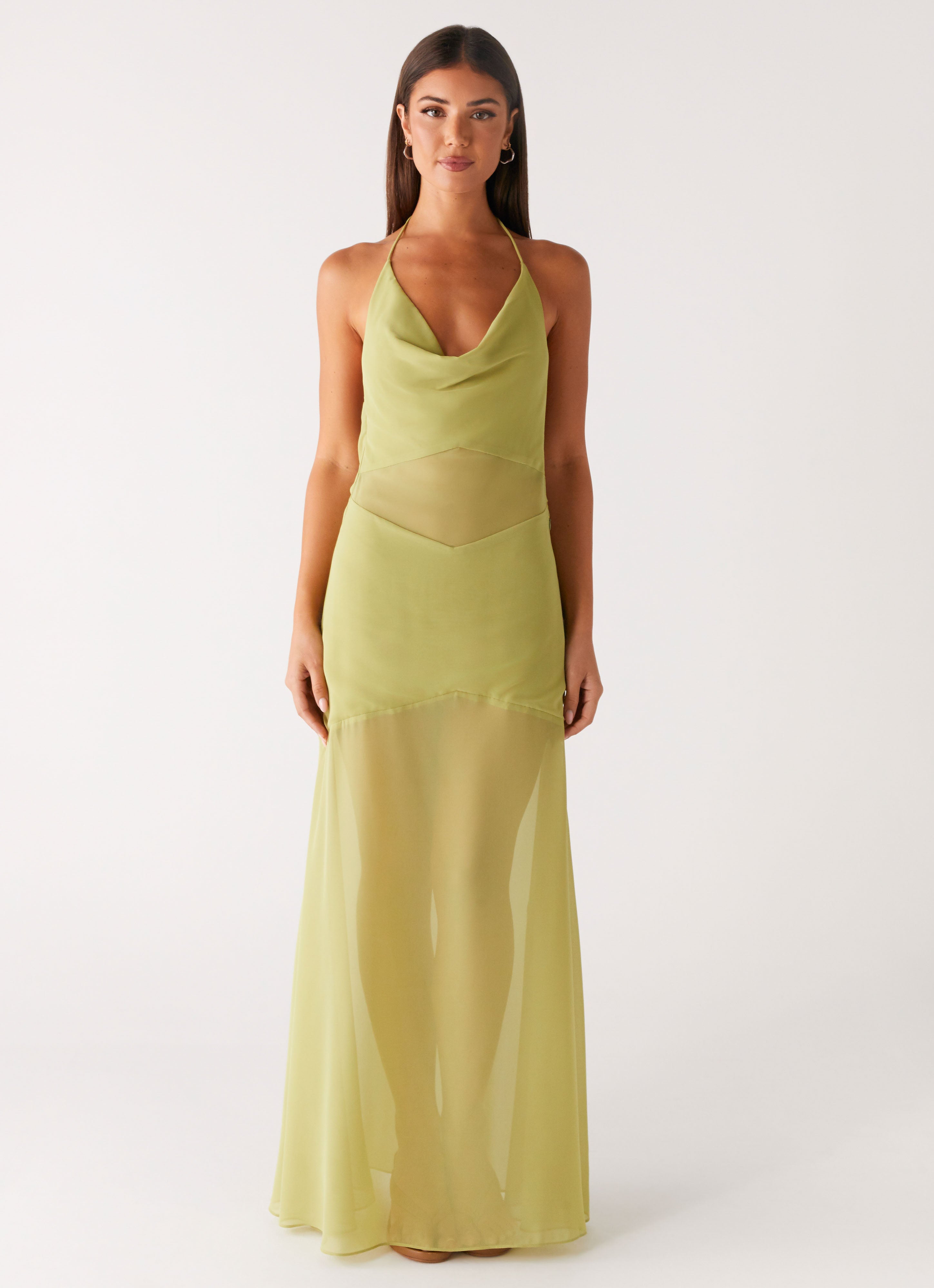 Samoa Maxi Dress - Lime