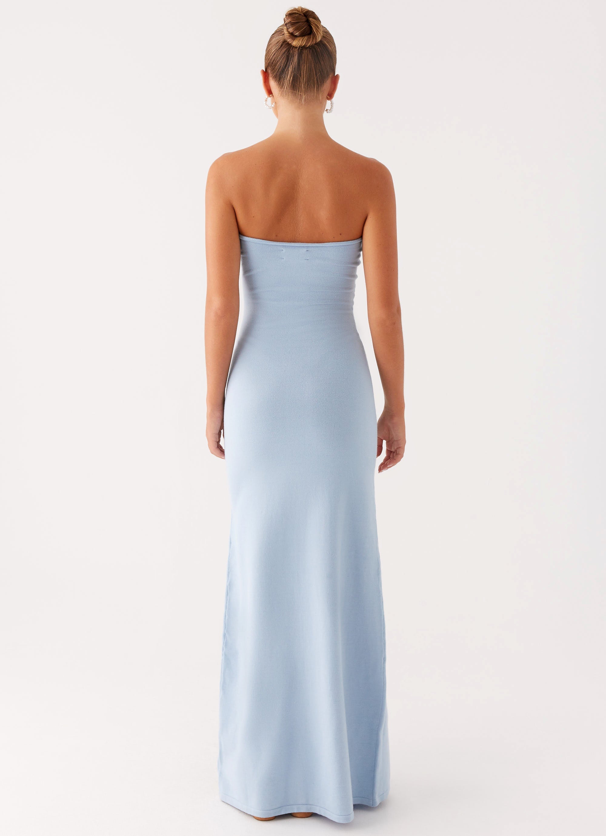 Samson Knit Maxi Dress - Blue