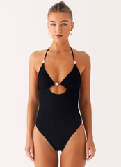 Santiago One Piece Swimsuit - Black