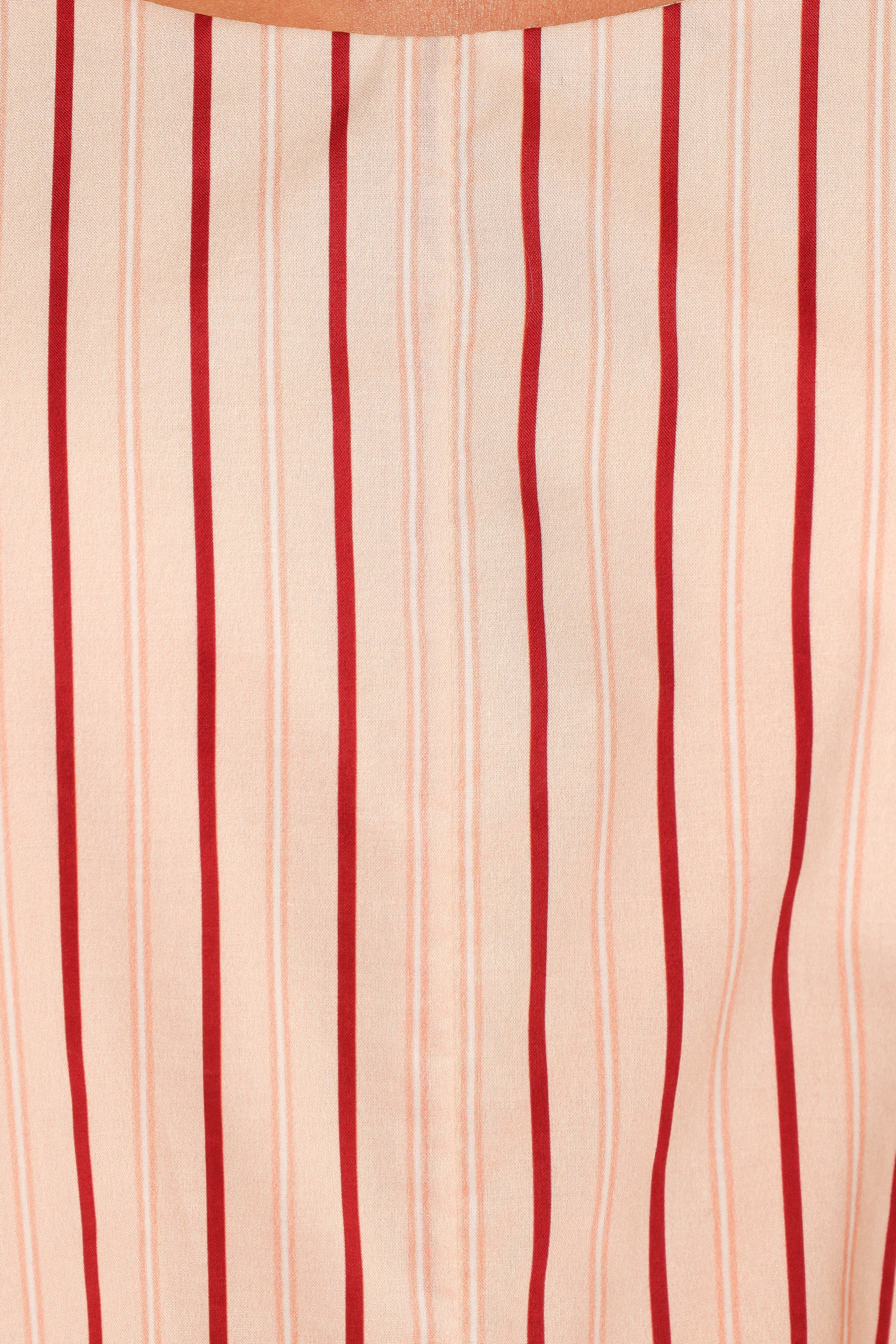 Scobbie Playsuit - Pink Stripe