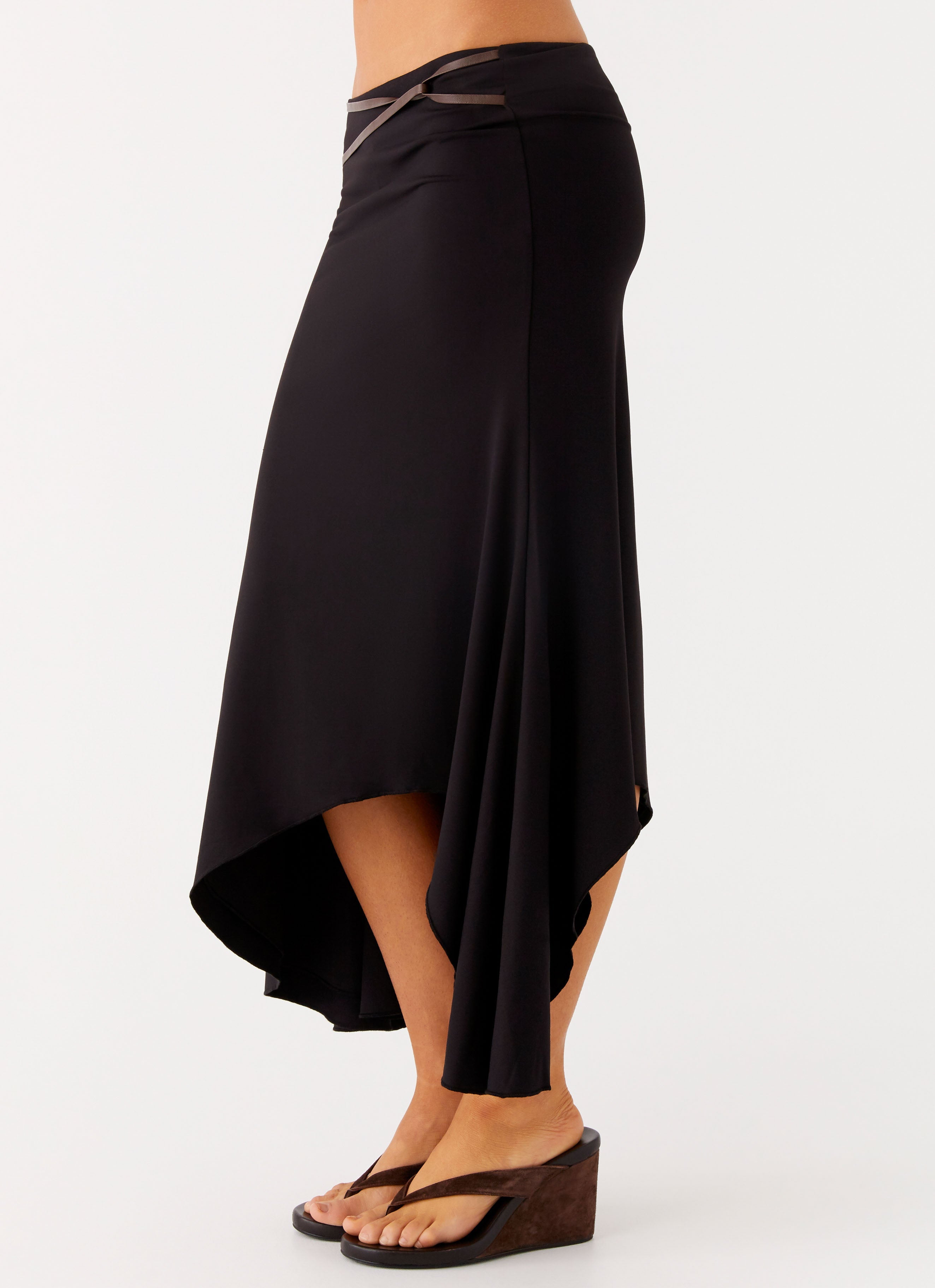 Seattle Midi Skirt - Black