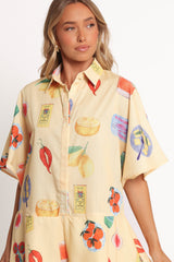 Sebastian Romper - Pasta Print