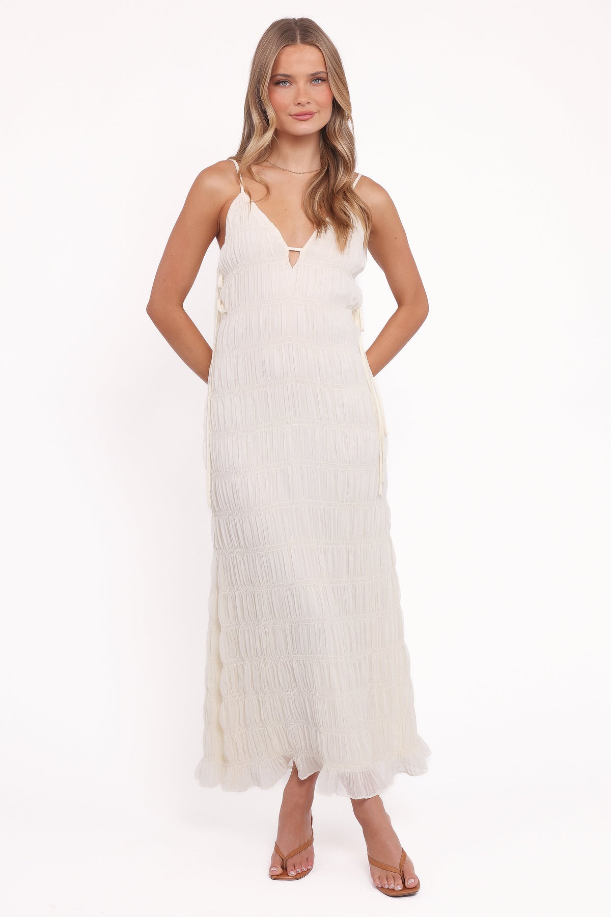 Seraphine Midi Dress - Cream