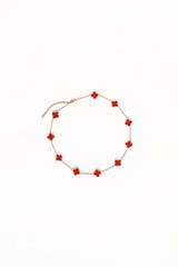 Shae Necklace - Red