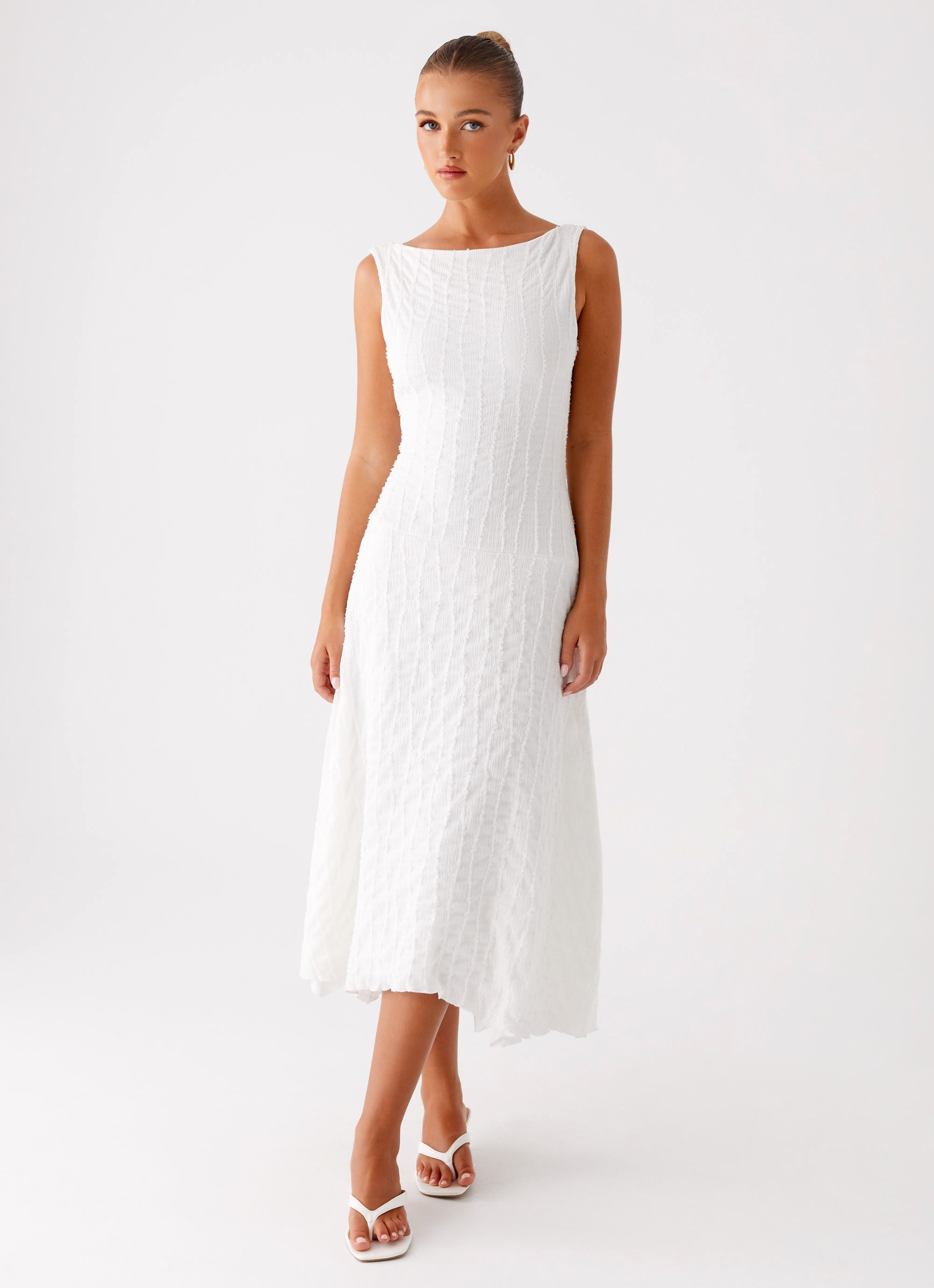 Sharni Midi Dress - Ivory