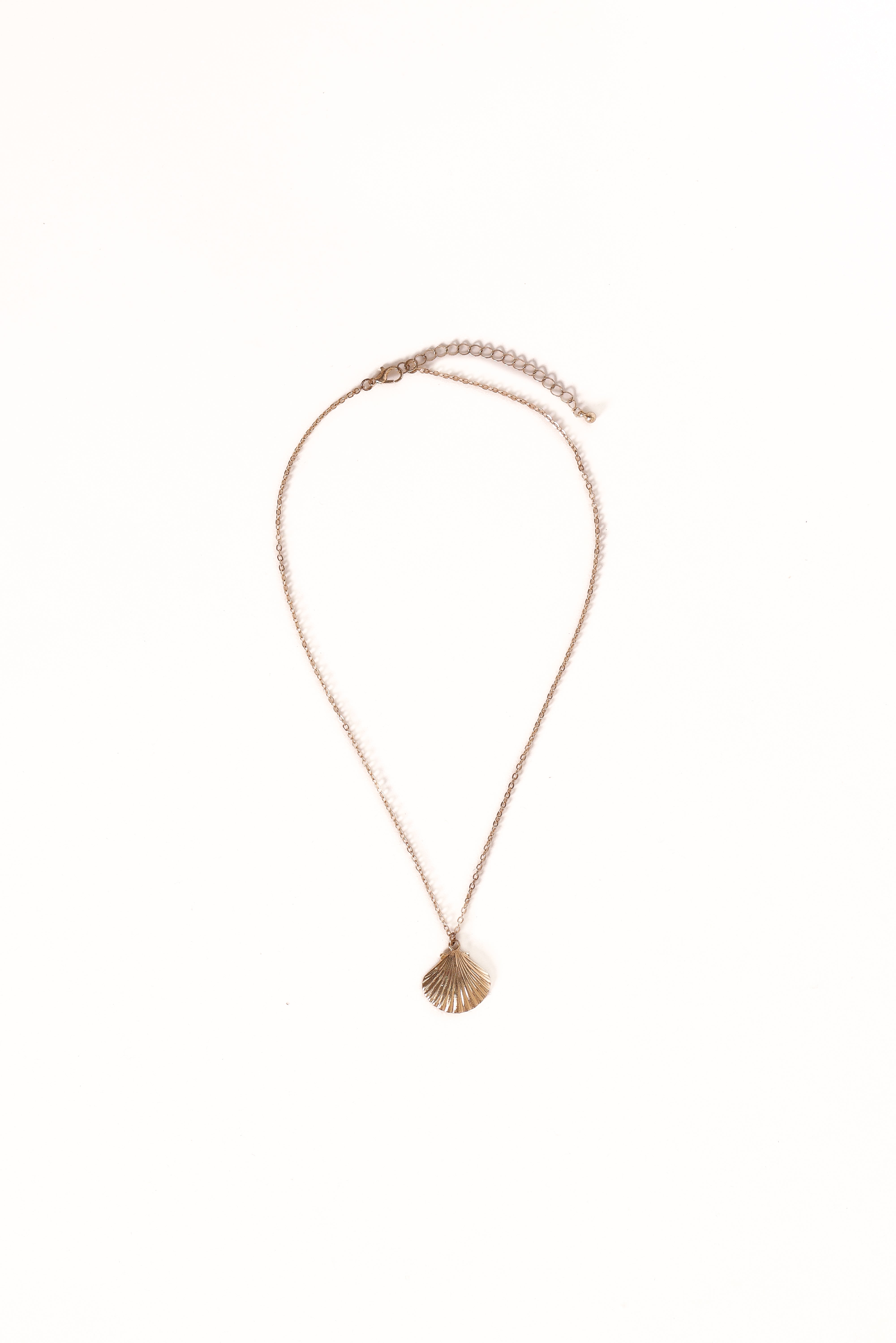 Shell Necklace - Gold