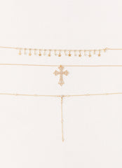 Sinner Multi Necklace - Gold