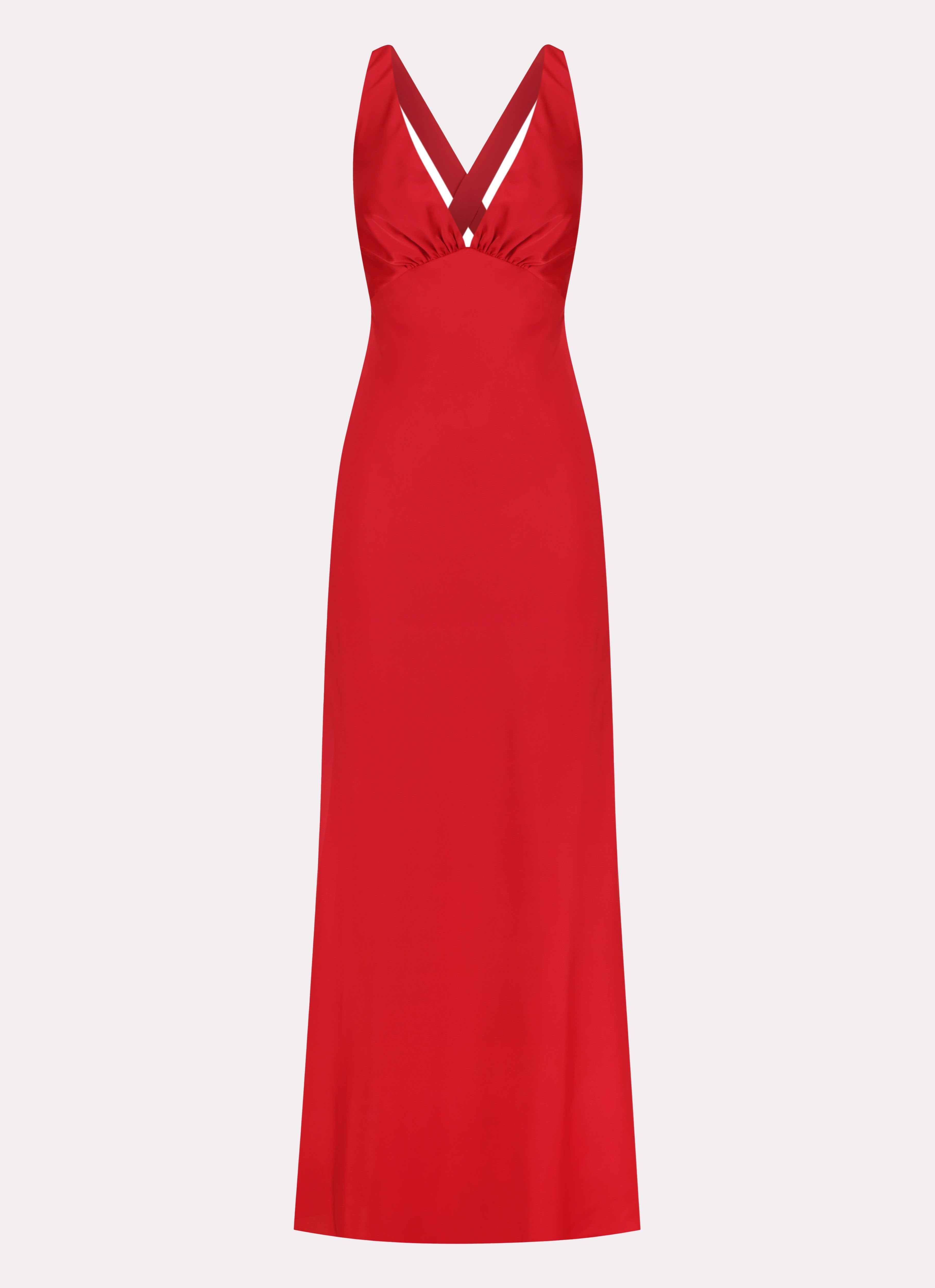 Slyvia Maxi Dress - Red