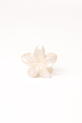 Tiarne Hair Clip - White