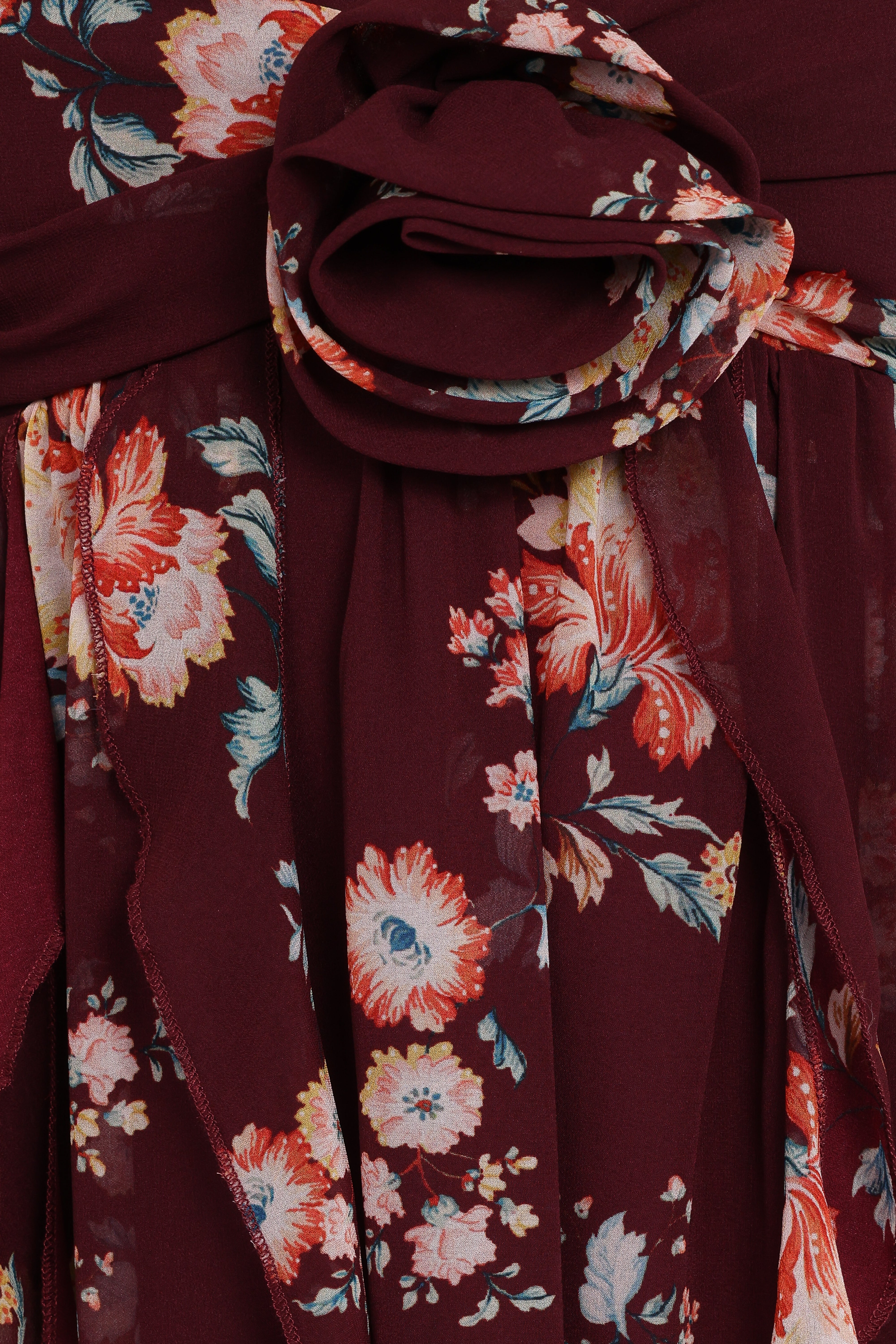 Tully Maxi Dress - Berry Floral