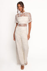 Zina Jumpsuit - Ivory
