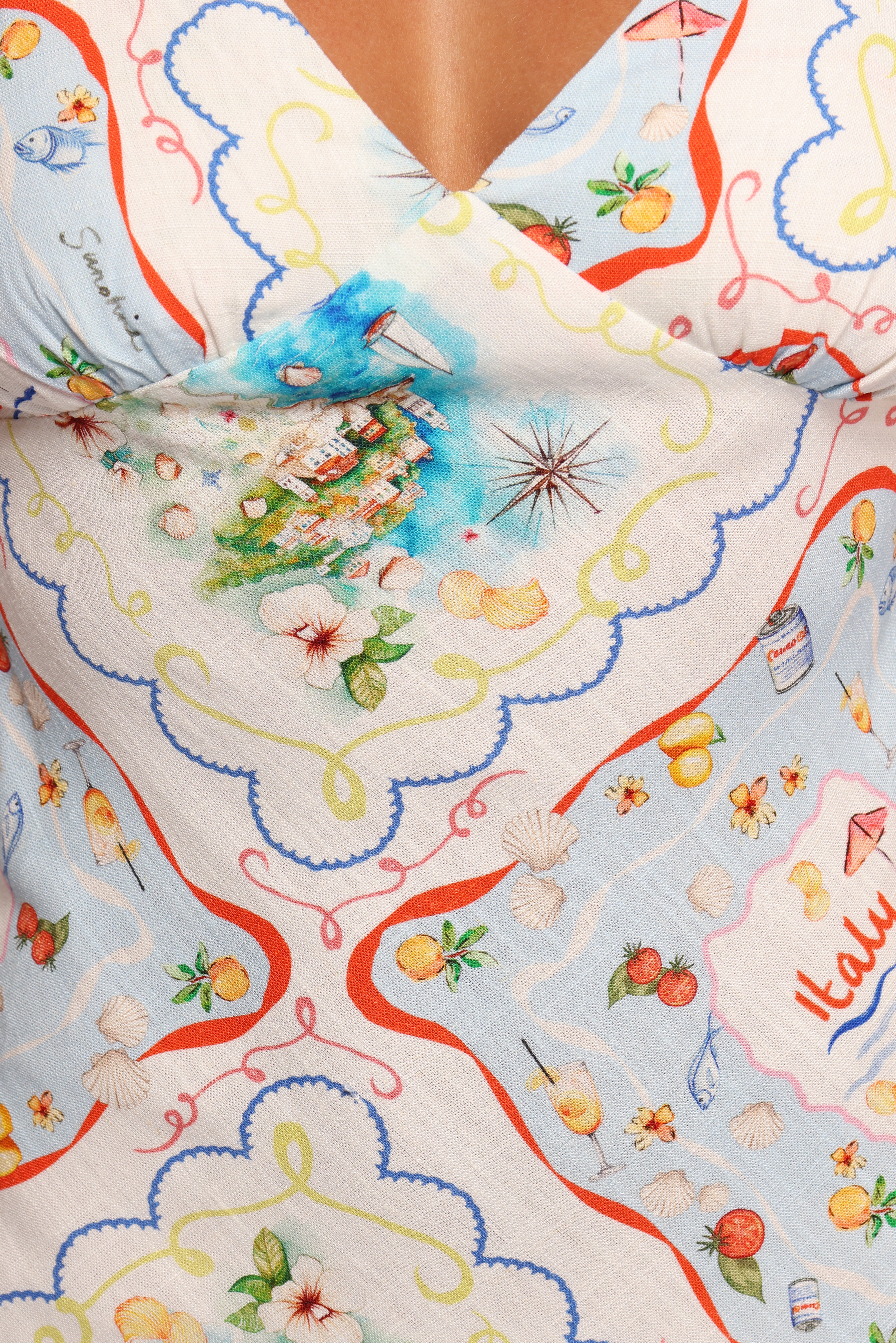 Zinnia Midi Dress - Lucia