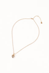 Sophie Heart Necklace - Gold