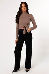 Paige Top - Brown