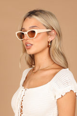 Augie Sunglasses - Beige