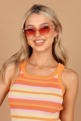 Augie Sunglasses - Pink