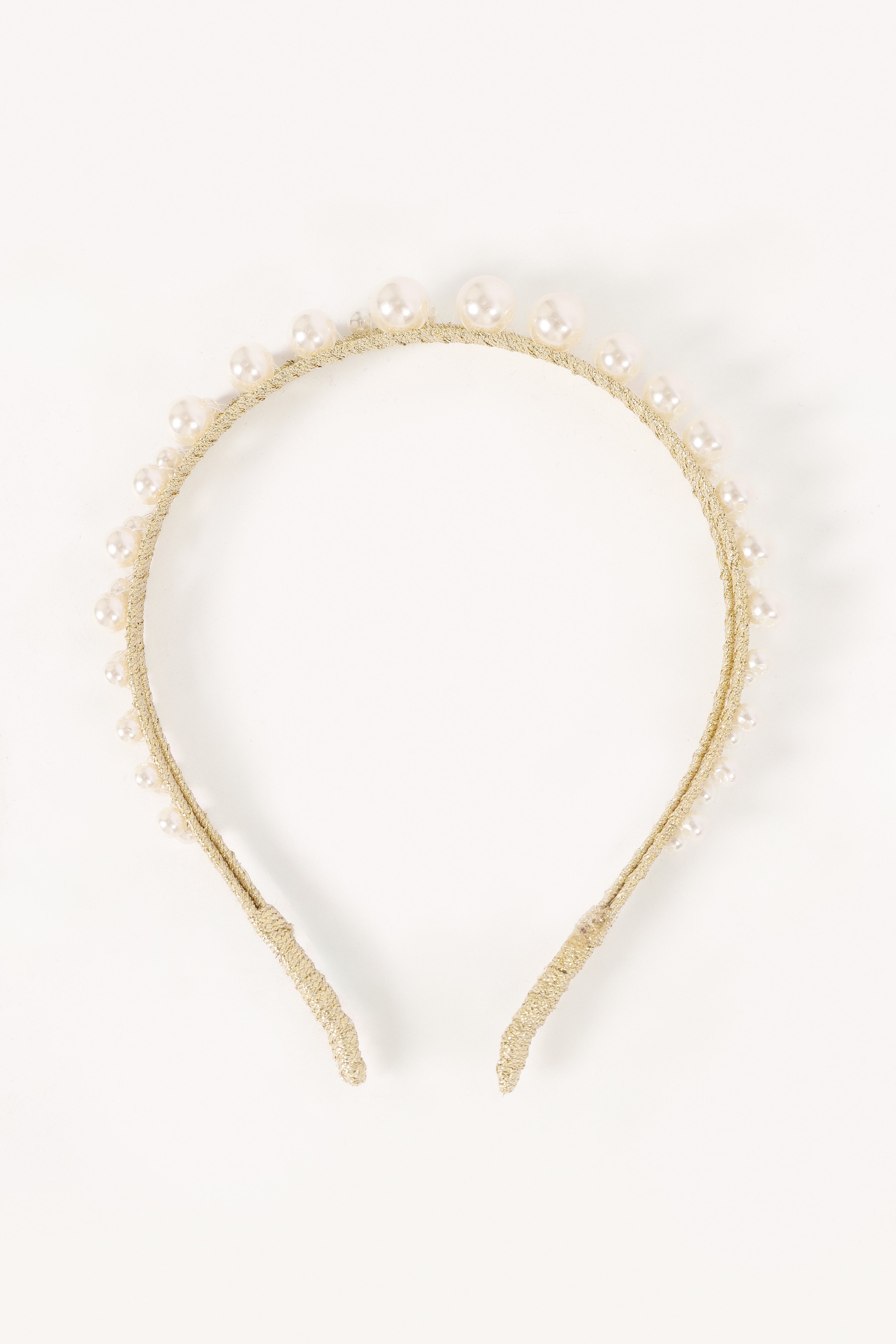 Baylee Headband - Pearl