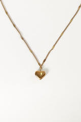 Fay Heart Shaped Necklace - Gold
