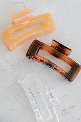 Hannah 3 Pack Hairclip Set - Multi