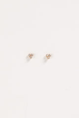 Janey Stud Earrings - Gold