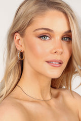 Raphael Hoop Earrings - Gold