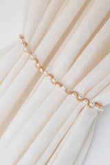 Sofia Pearl Belt - Gold