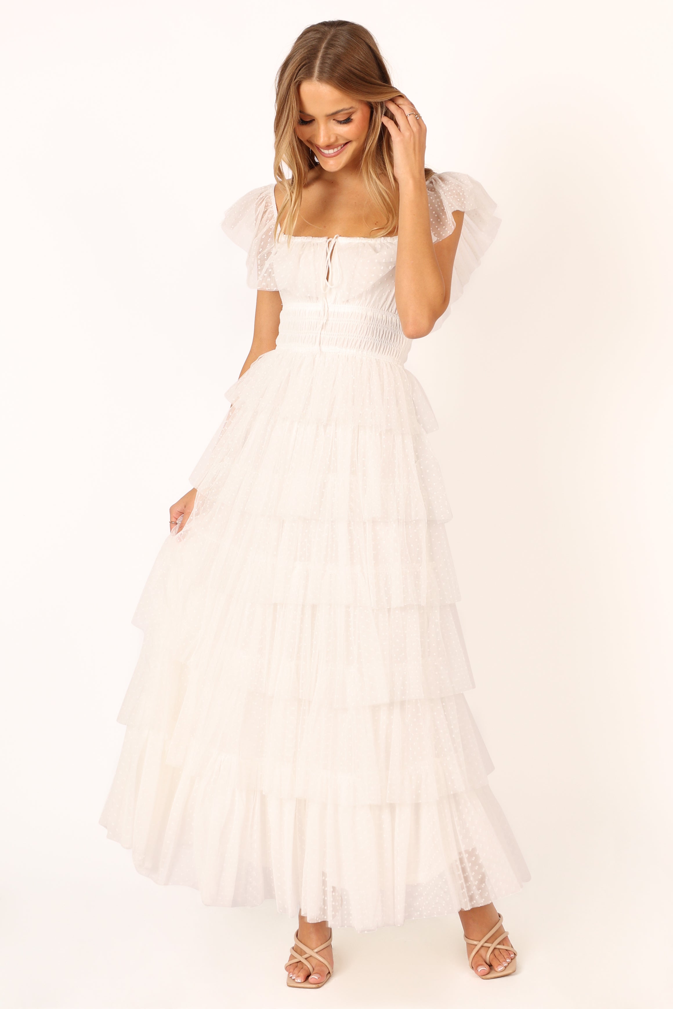 Belle Maxi Dress - Off White