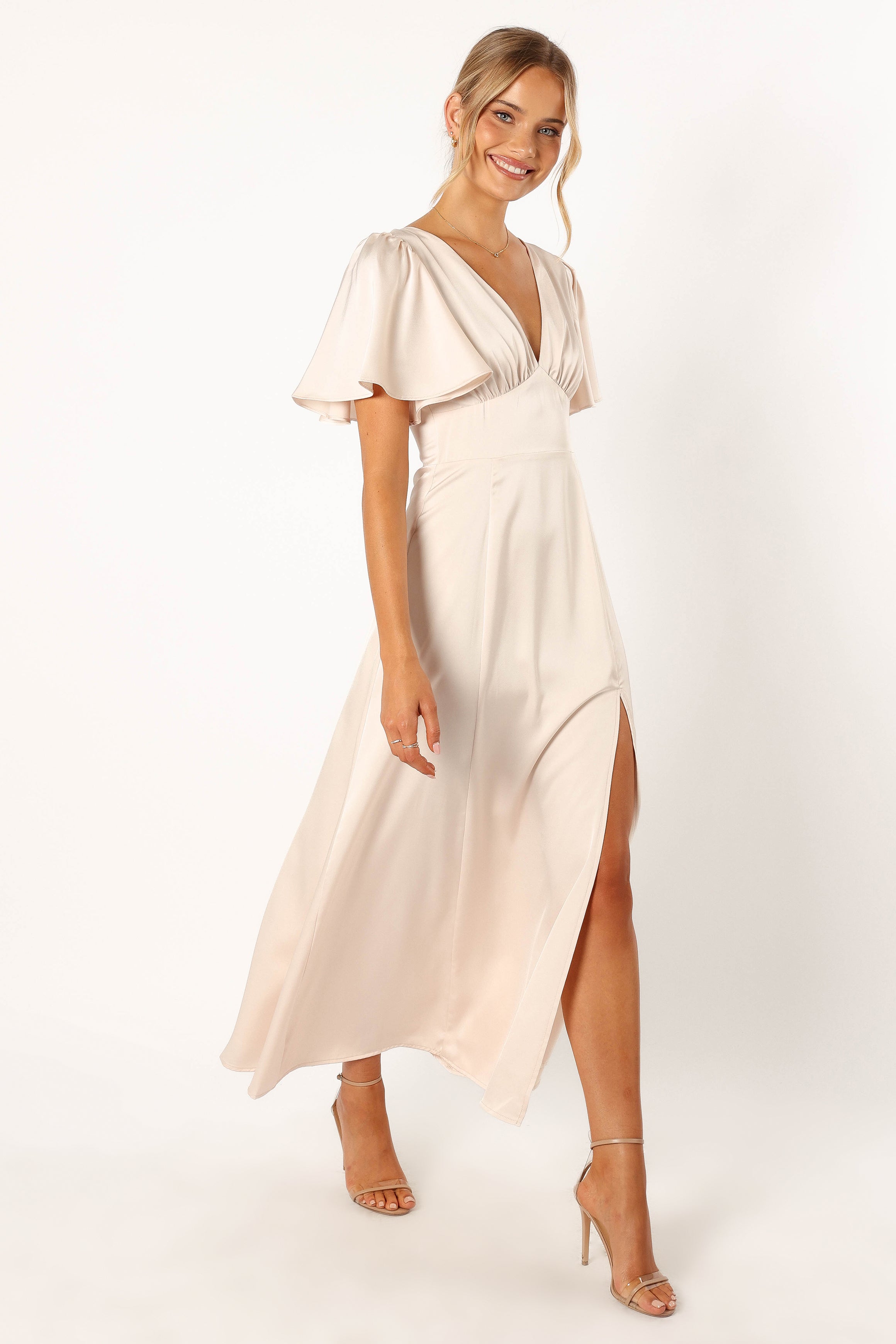Casper Maxi Dress - Pearl