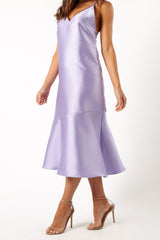 Novan Midi Dress - Lavender