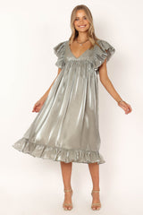 Oro Midi Dress - Olive