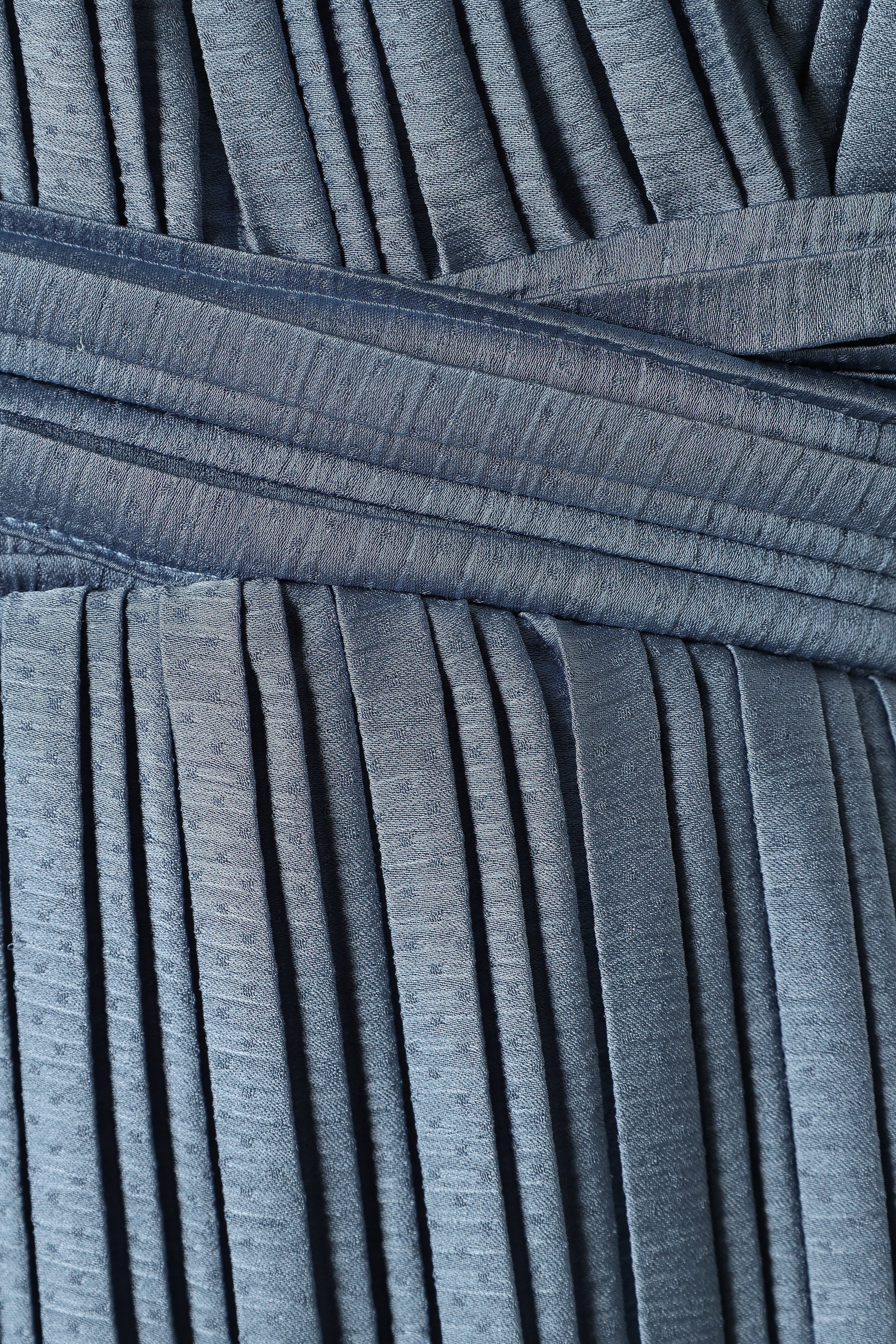 Pippa Long Sleeve Midi Dress - Blue