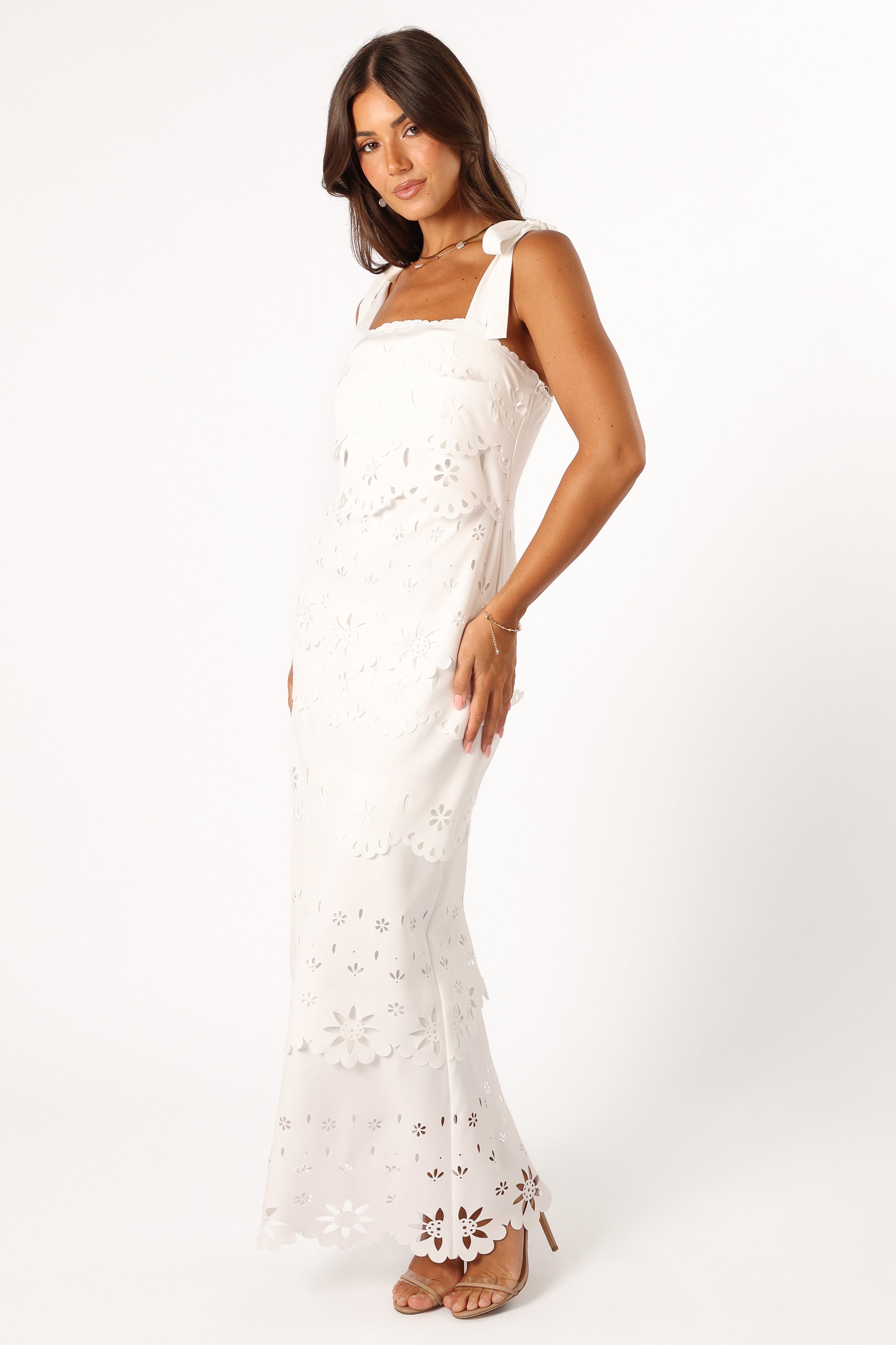 Pippa Maxi Dress - Off White