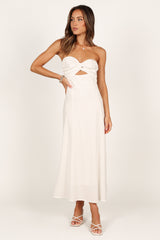Rosetta Dress - White