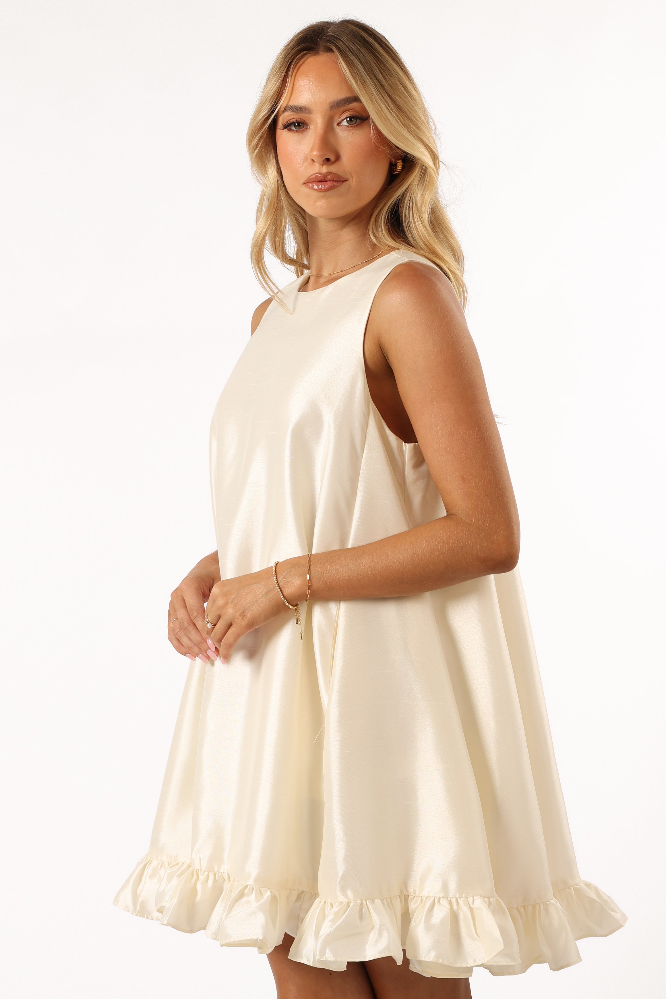 Sabrina Mini Dress - Cream