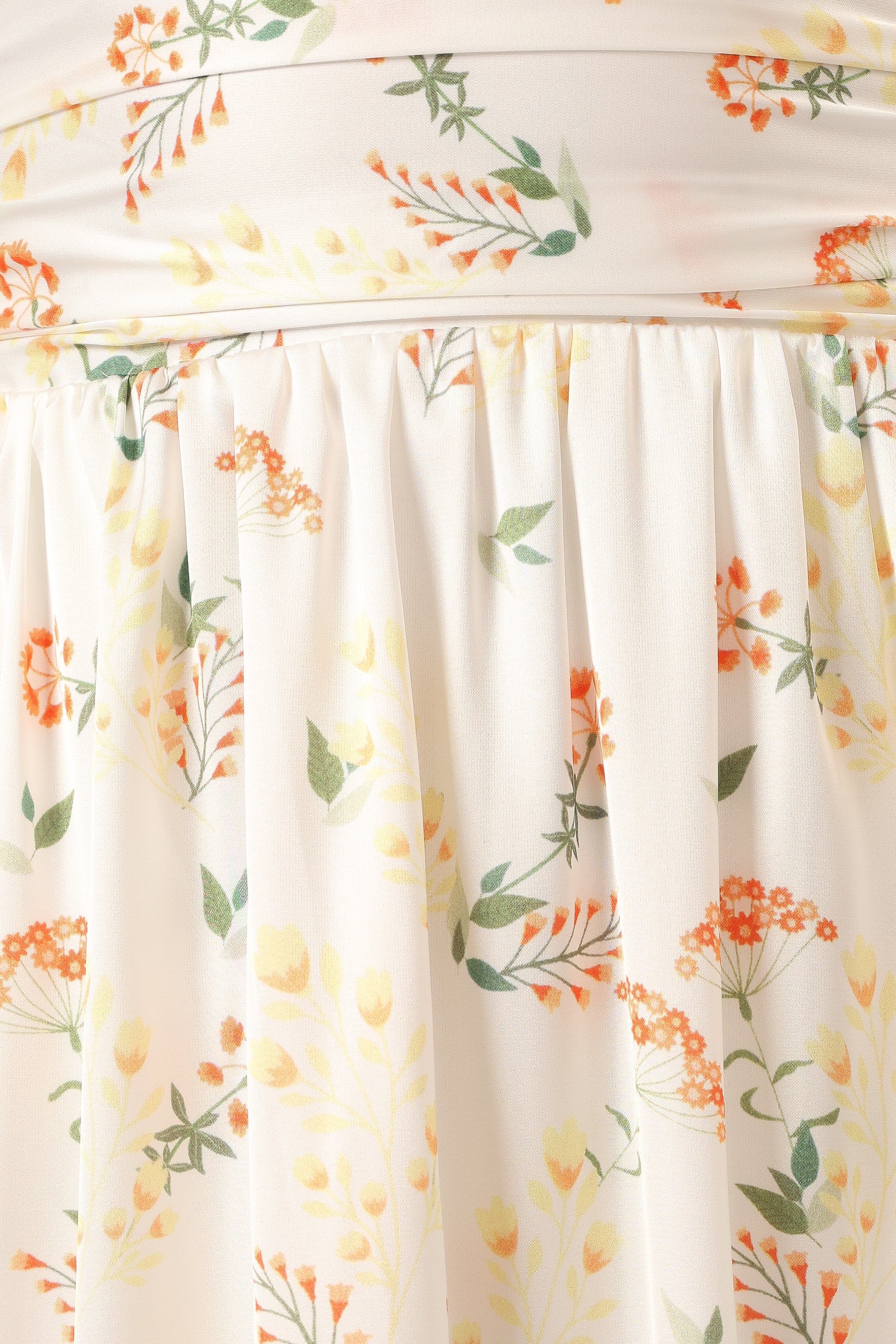 Sarai Dress - Yellow Floral