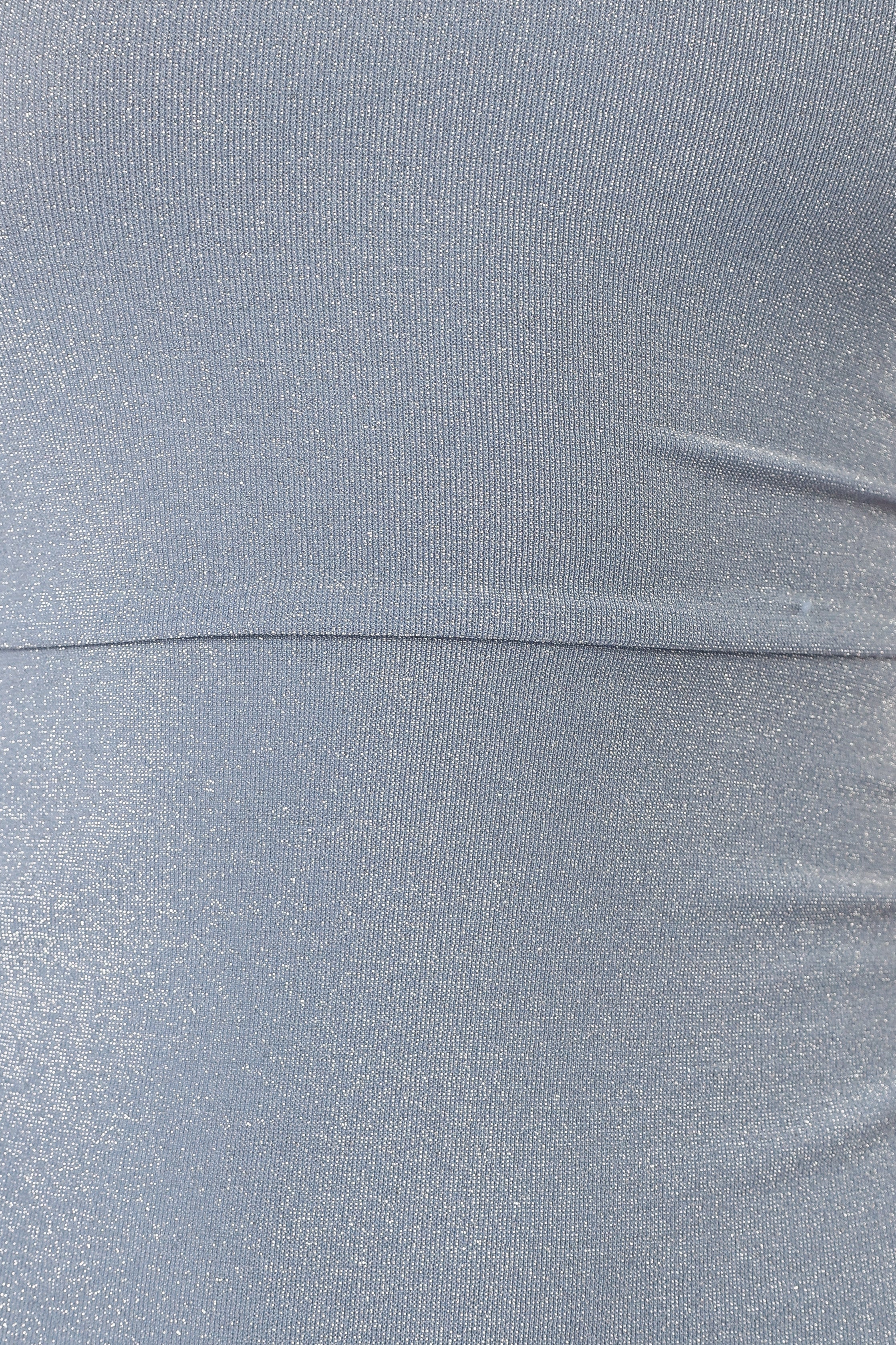 Sebastian Off Shoulder Maxi Dress - Blue