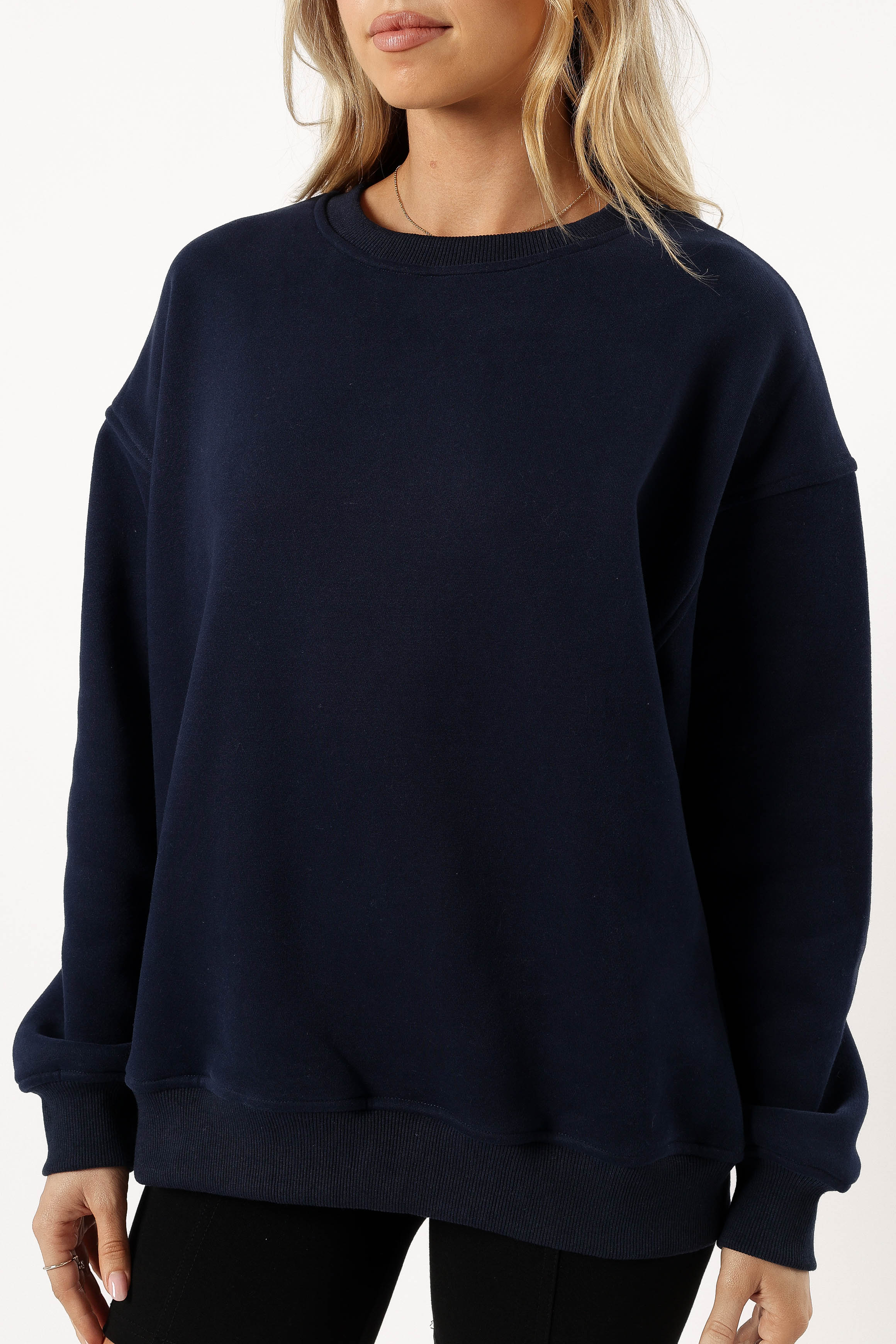 Wrenley Be Kind Sweatshirt - Navy
