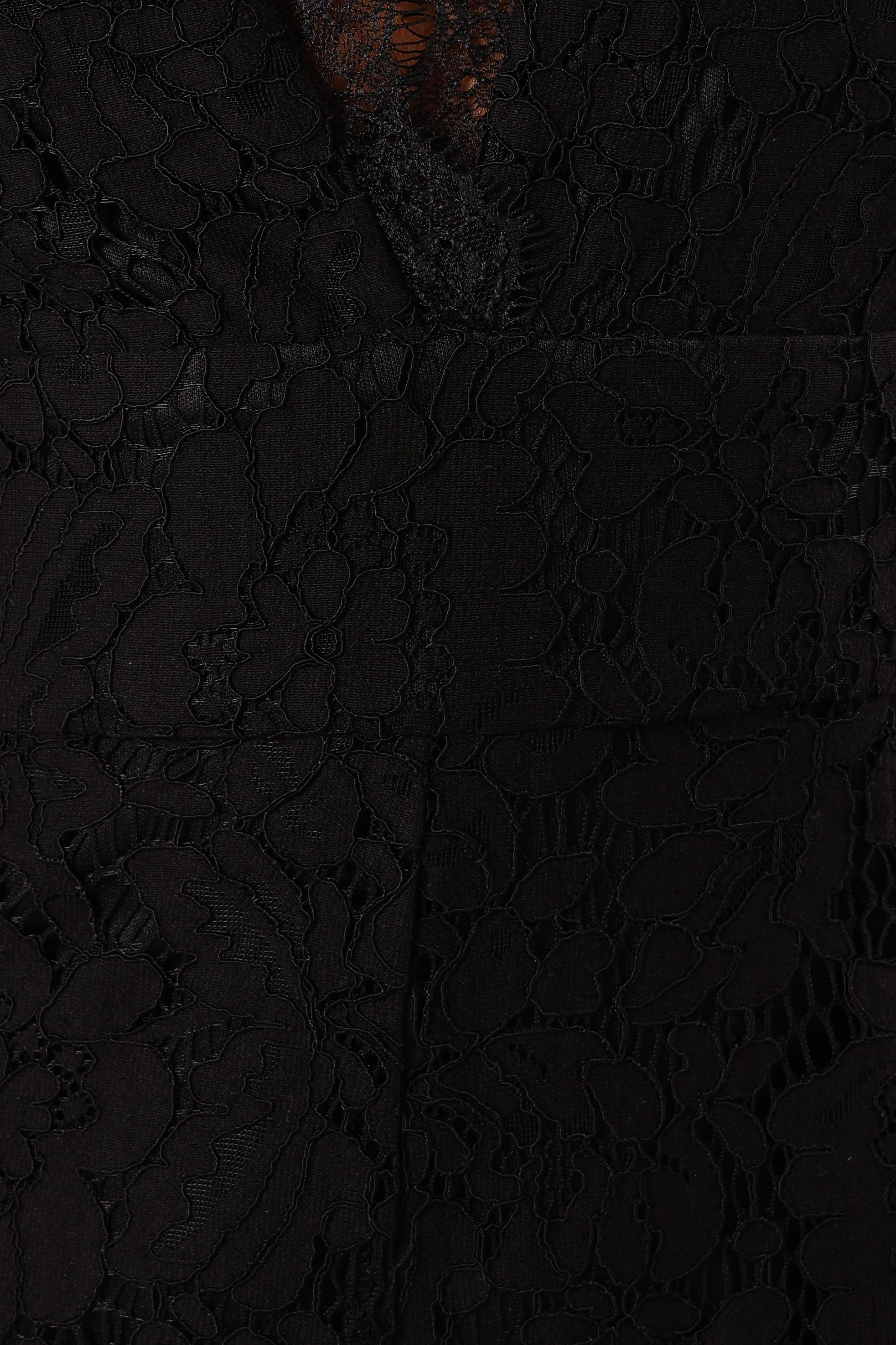 Eloise Lace Jumpsuit - Black