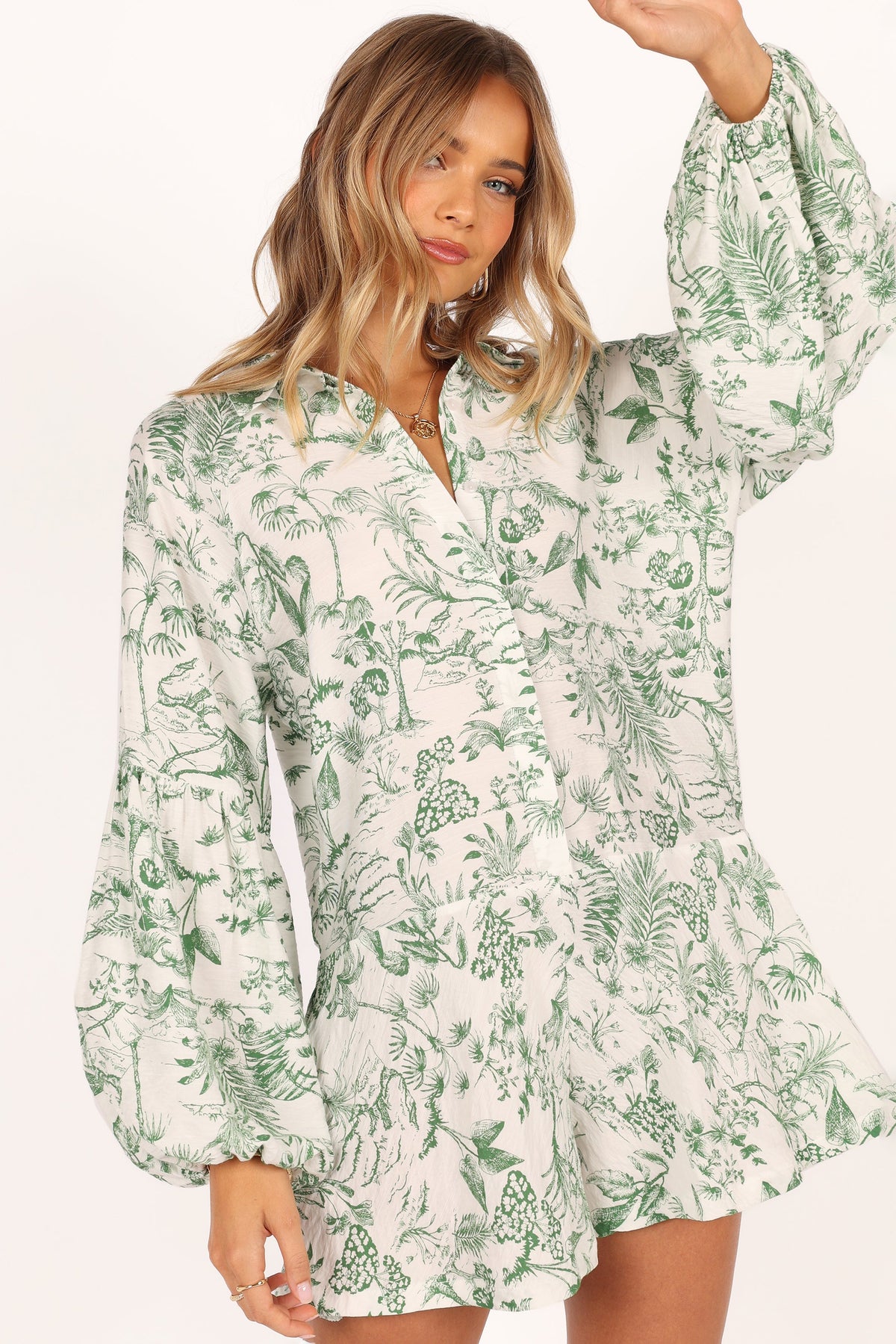 Elsa Playsuit - Green