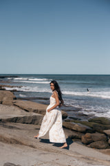 Ginelle Jumpsuit - White Print