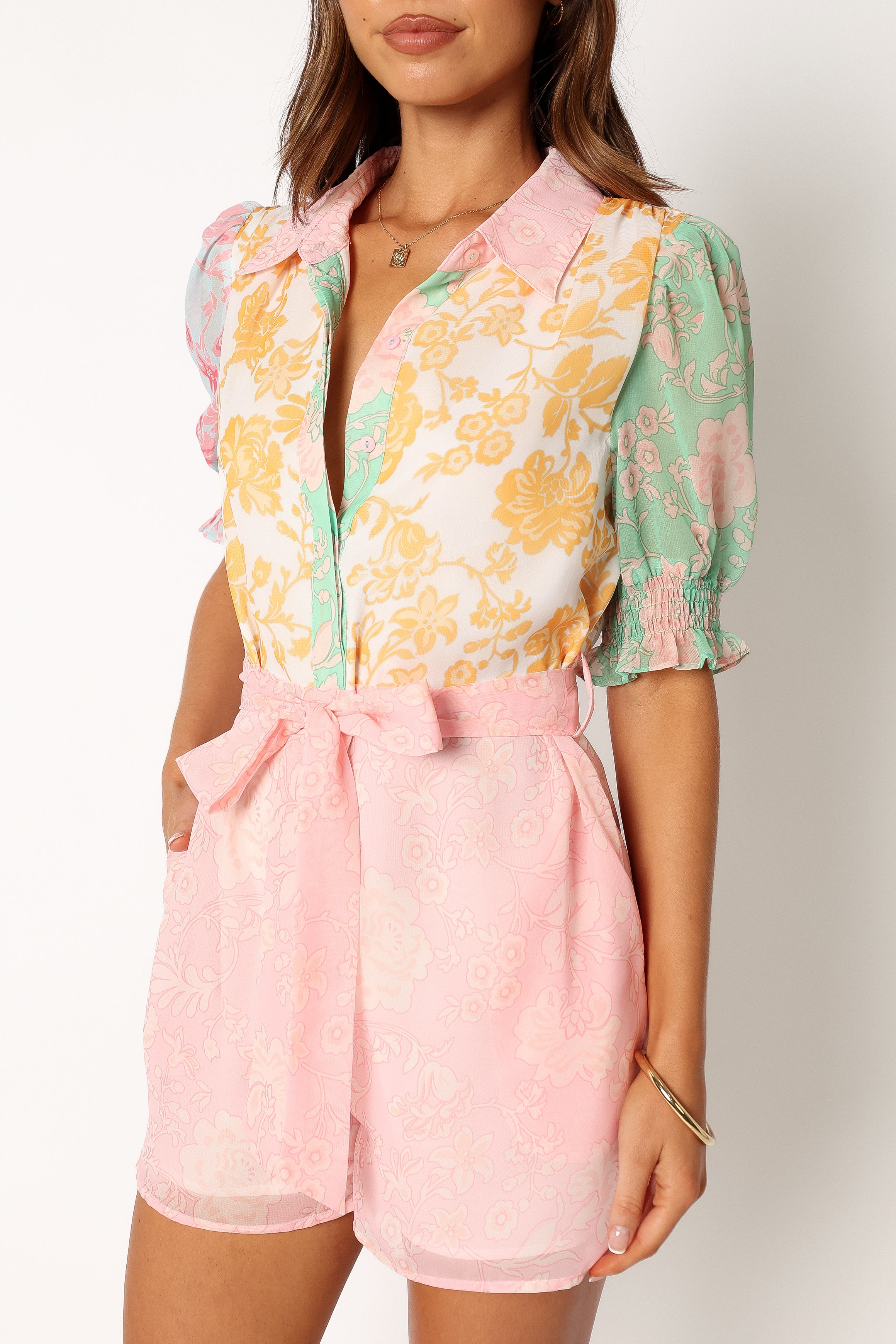 Polly Romper - Multi