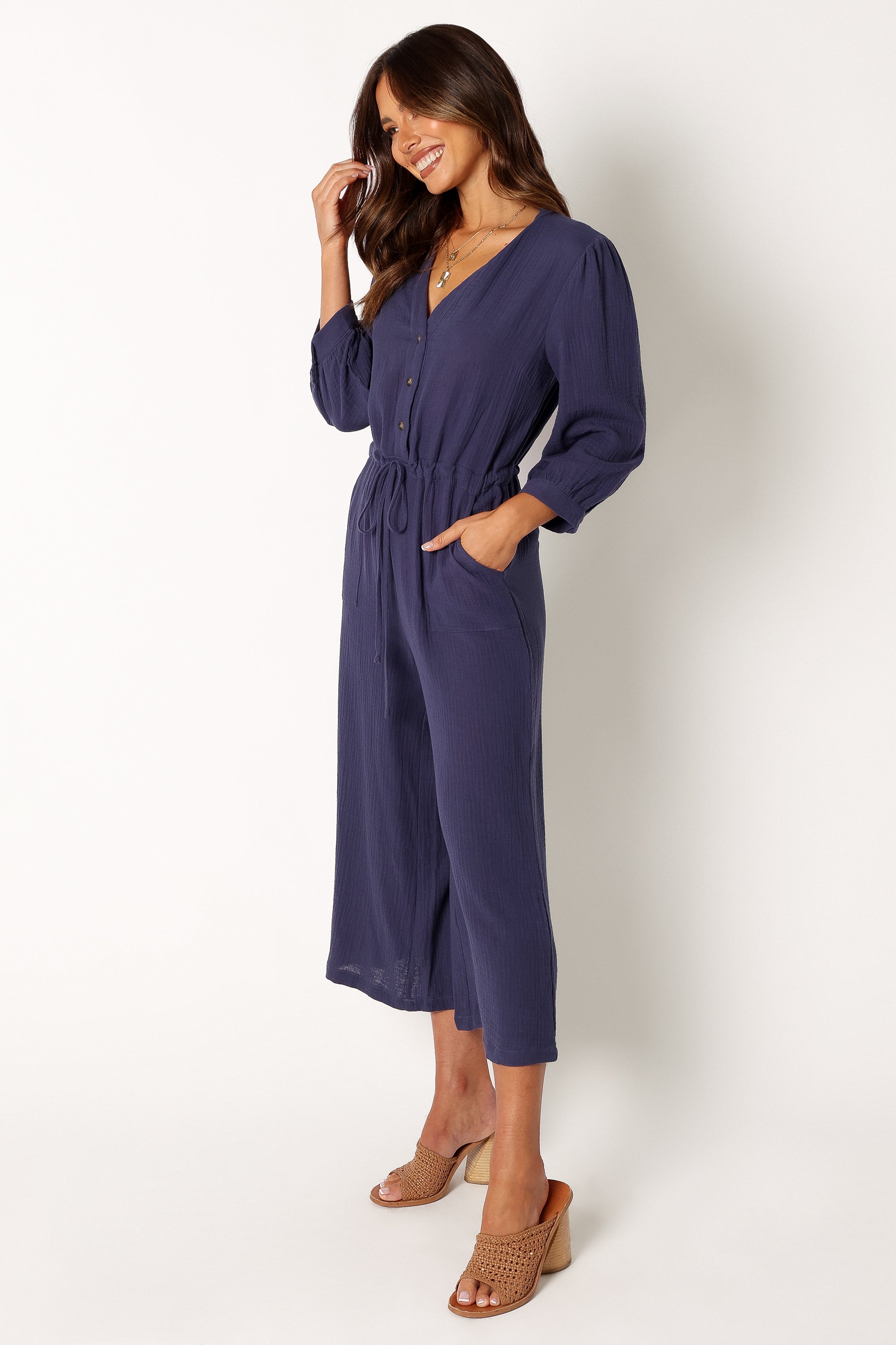Roberta Jumpsuit - Navy