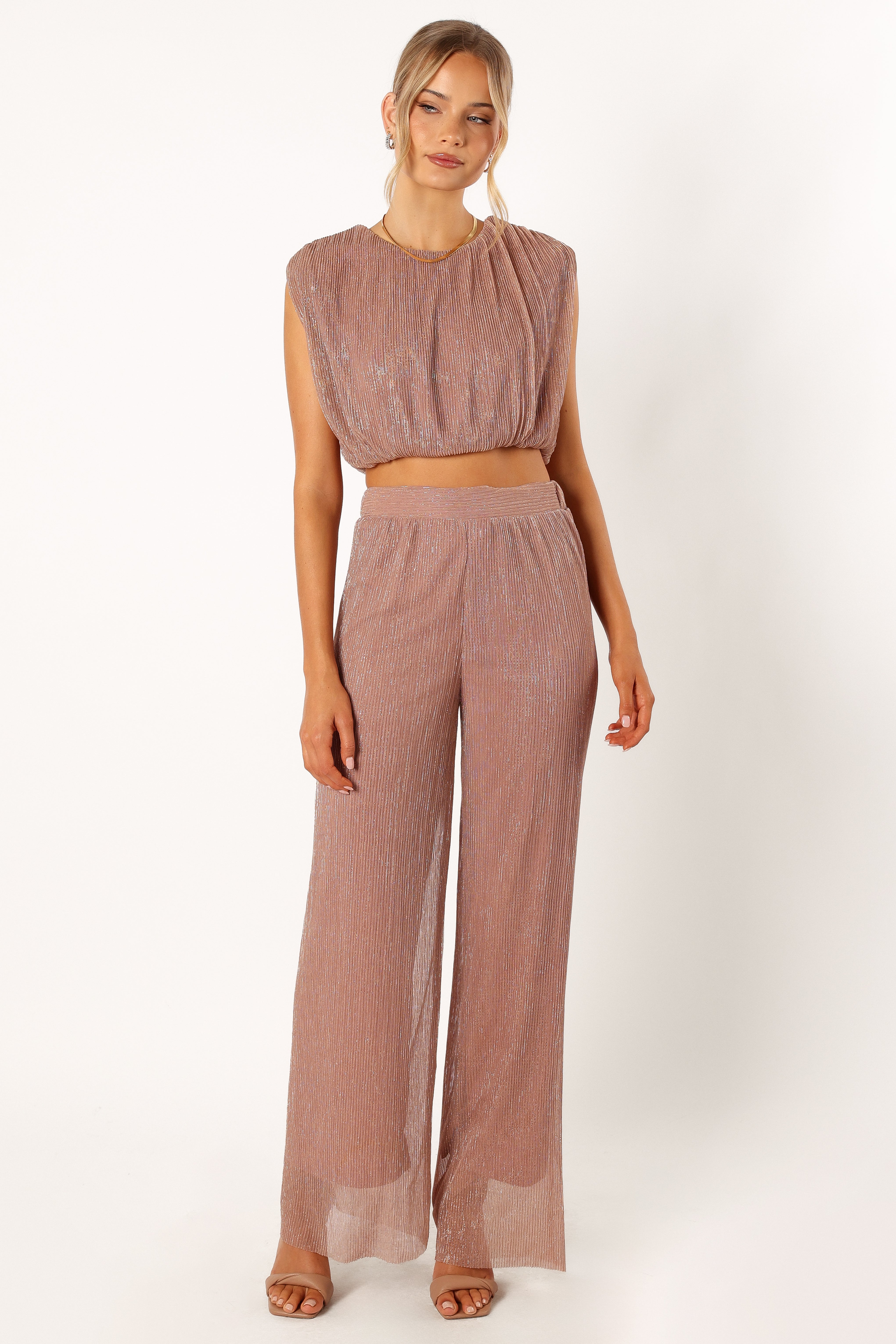 Alexia Two Piece Set - Dusty Rose