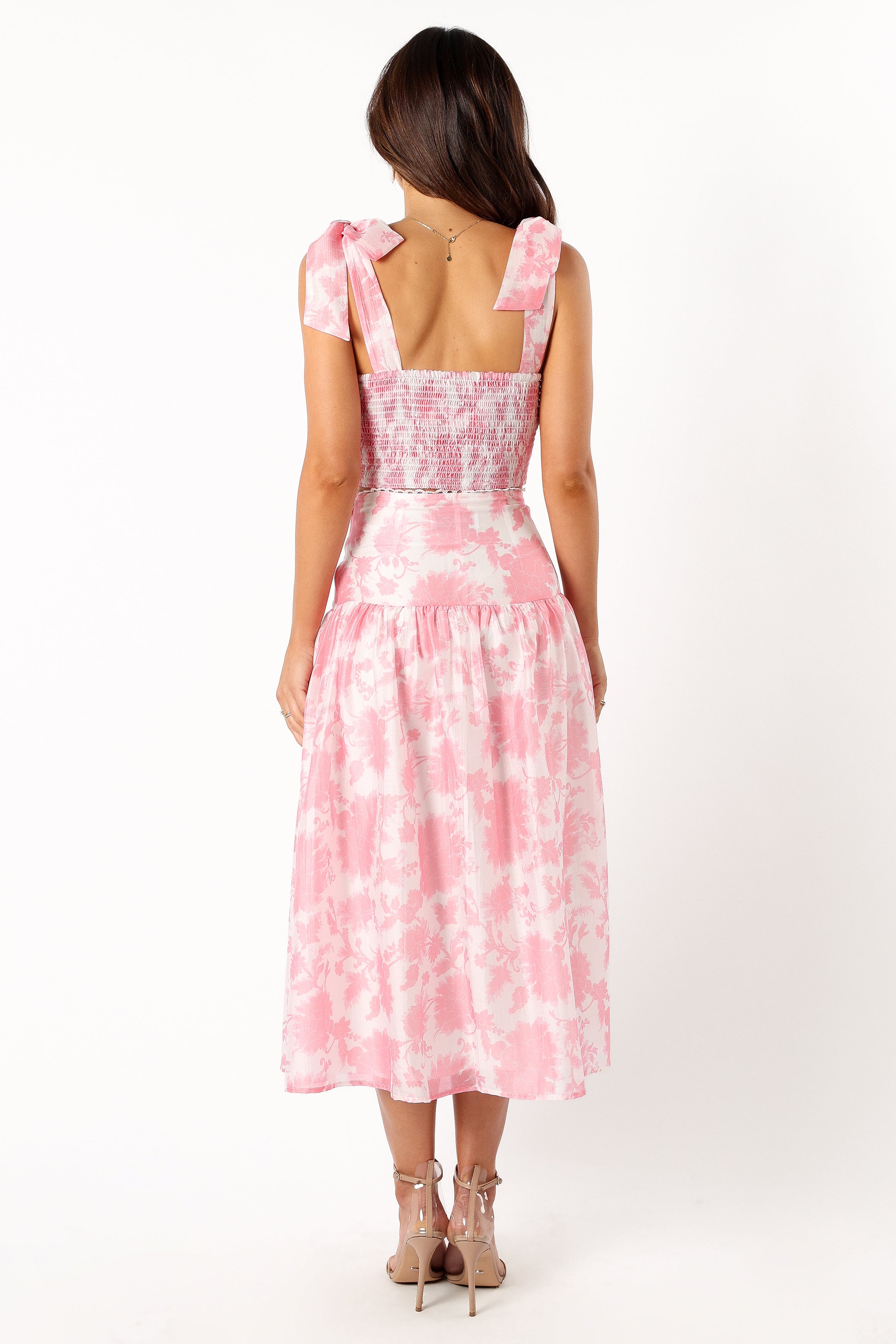 Elle Two Piece Set - Pink Floral