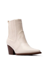 Heeled Chelsea Boots - Stone
