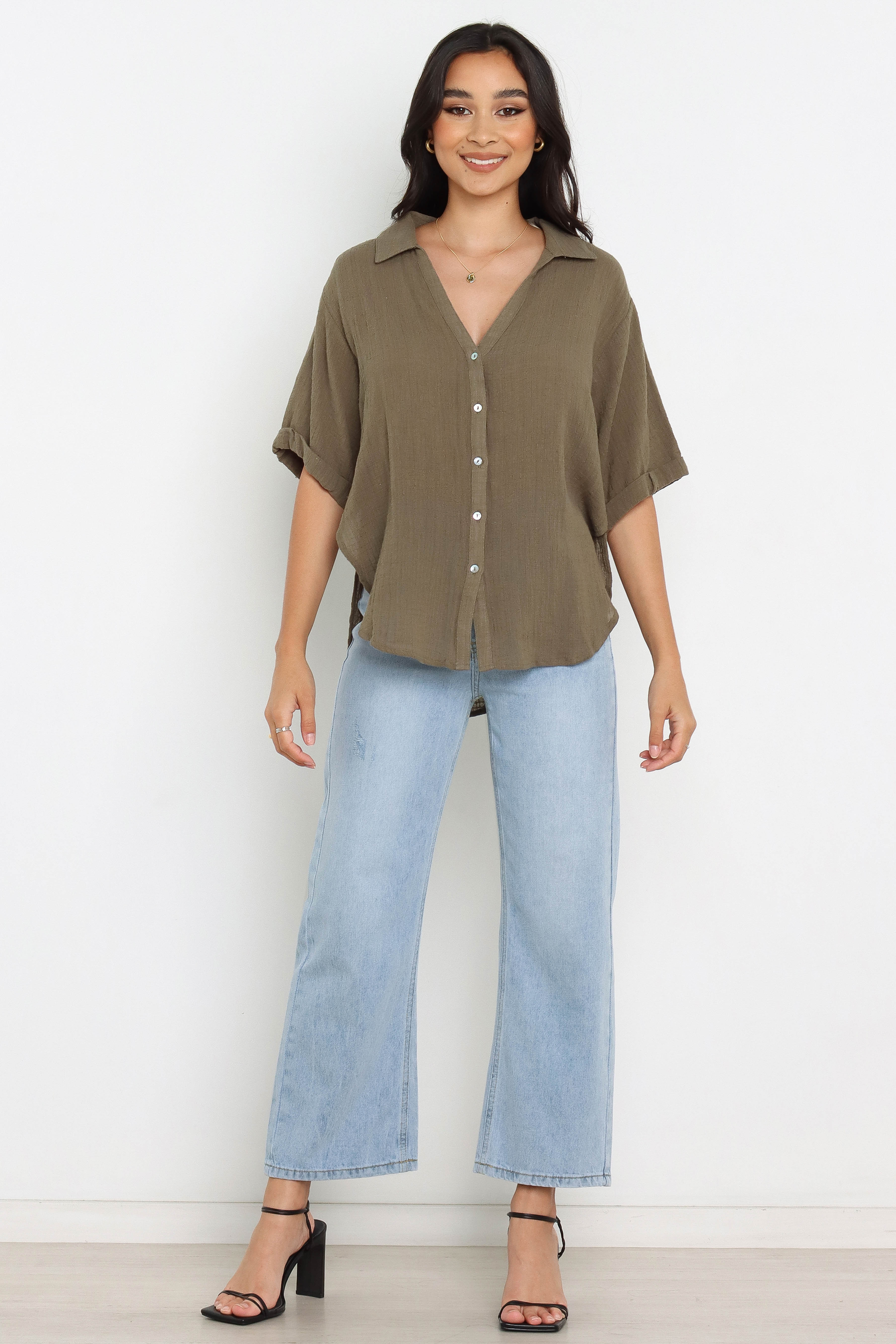 Dion Top - Olive