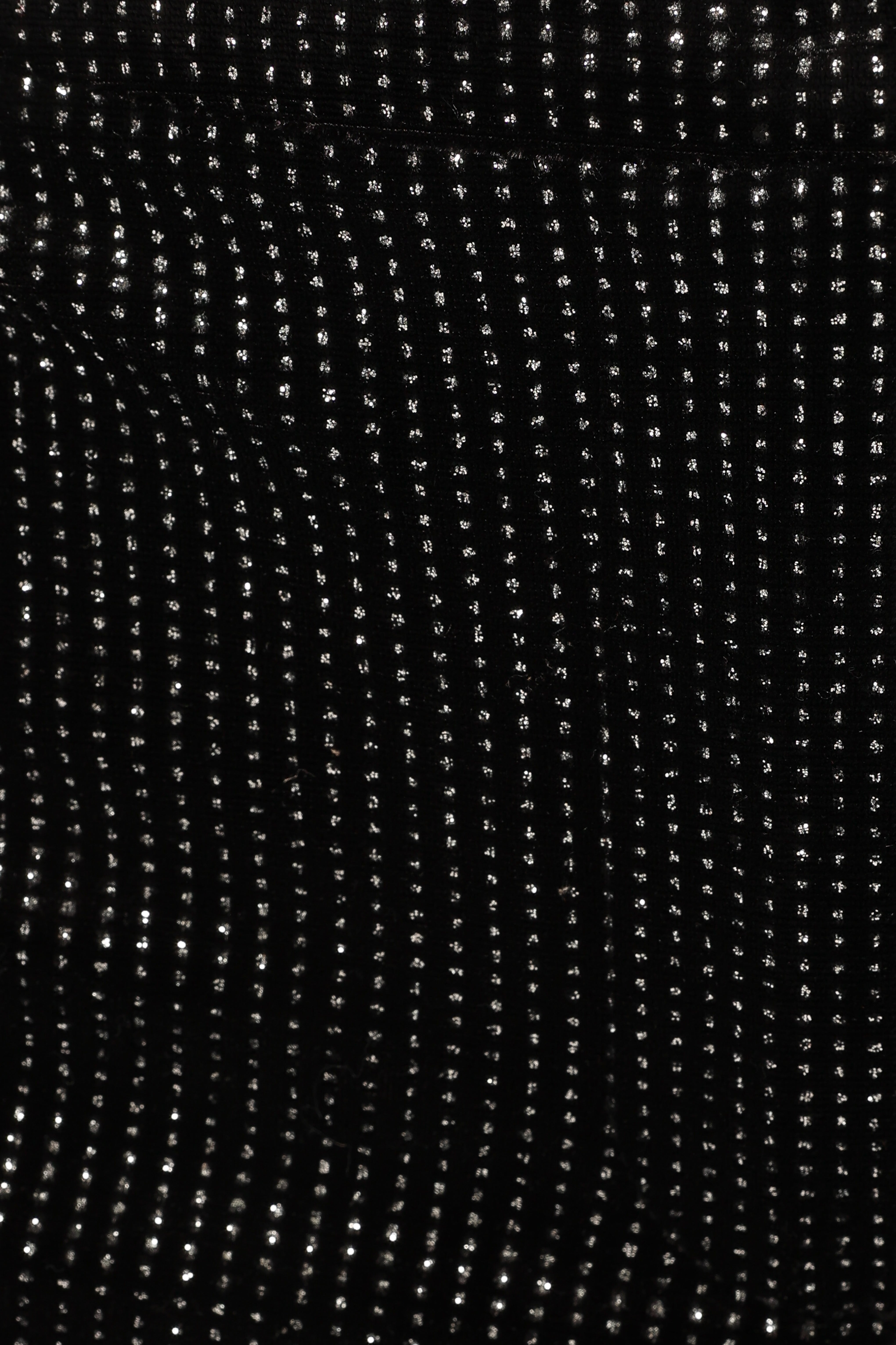 Ensley Velvet Shimmer Top - Black