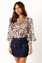 Fleetwood Blouse - Santino Print